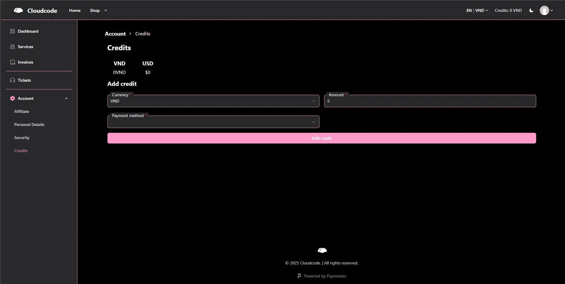 the currency topup system